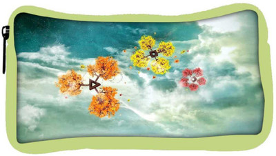 

Snoogg Eco Friendly Canvas Colorful Windsa Designer Student Pen Pencil Case Coin Purse Pouch Cosmetic Makeup Bag (GREEN) Pouch(Multicolor)