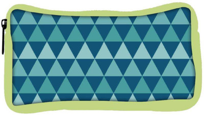 

Snoogg Eco Friendly Canvas Traingle Colourful Student Pen Pencil Case Coin Purse Pouch Cosmetic Makeup Bag (GREEN) Pouch(Multicolor)