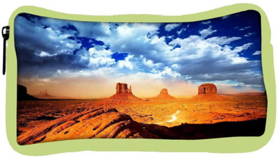 

Snoogg Eco Friendly Canvas Dried Mountains Designer Student Pen Pencil Case Coin Purse Pouch Cosmetic Makeup Bag (GREEN) Pouch(Multicolor)