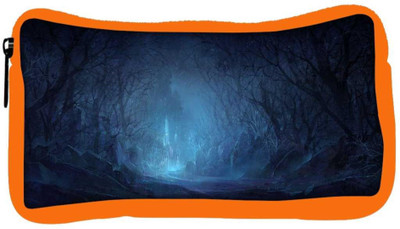 

Snoogg Eco Friendly Canvas Fantasy Wood Castle Designer Student Pen Pencil Case Coin Purse Pouch Cosmetic Makeup Bag (ORANGE) Pouch(Multicolor)