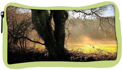 

Snoogg Eco Friendly Canvas Small Garden In Forest Designer Student Pen Pencil Case Coin Purse Pouch Cosmetic Makeup Bag (GREEN) Pouch(Multicolor)