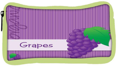 

Snoogg Eco Friendly Canvas Bright Organic Purple Grape Card In Vector Format Student Pen Pencil Case Coin Purse Pouch Cosmetic Makeup Bag (GREEN) Pouch(Multicolor)