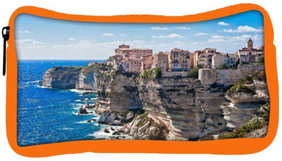 

Snoogg Eco Friendly Canvas Houses On Rocks Designer Student Pen Pencil Case Coin Purse Pouch Cosmetic Makeup Bag (ORANGE) Pouch(Multicolor)