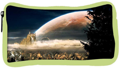 

Snoogg Eco Friendly Canvas Fantasy Landscape Church Designer Student Pen Pencil Case Coin Purse Pouch Cosmetic Makeup Bag (GREEN) Pouch(Multicolor)