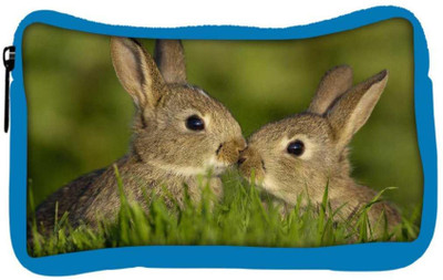 

Snoogg Eco Friendly Canvas Rabbit Designer Student Pen Pencil Case Coin Purse Pouch Cosmetic Makeup Bag (BLUE) Pouch(Multicolor)