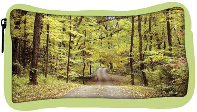 

Snoogg Eco Friendly Canvas Roads In Forest Designer Student Pen Pencil Case Coin Purse Pouch Cosmetic Makeup Bag (GREEN) Pouch(Multicolor)