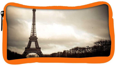 

Snoogg Eco Friendly Canvas Wonder Of The World Designer Student Pen Pencil Case Coin Purse Pouch Cosmetic Makeup Bag (ORANGE) Pouch(Multicolor)