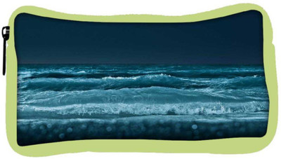 

Snoogg Eco Friendly Canvas Sea At Night Beach Designer Student Pen Pencil Case Coin Purse Pouch Cosmetic Makeup Bag (GREEN) Pouch(Multicolor)
