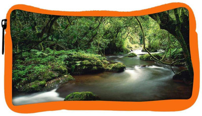 

Snoogg Eco Friendly Canvas Lake In The Jungle Designer Student Pen Pencil Case Coin Purse Pouch Cosmetic Makeup Bag (ORANGE) Pouch(Multicolor)