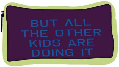

Snoogg Eco Friendly Canvas But All The Other Kids Are Doing It 2916 Student Pen Pencil Case Coin Purse Pouch Cosmetic Makeup Bag (GREEN) Pouch(Multicolor)