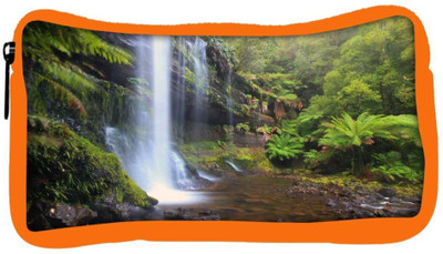 

Snoogg Eco Friendly Canvas Waterfall In Force Designer Student Pen Pencil Case Coin Purse Pouch Cosmetic Makeup Bag (ORANGE) Pouch(Multicolor)