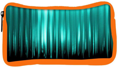 

Snoogg Eco Friendly Canvas Cyan Rays Designer Student Pen Pencil Case Coin Purse Pouch Cosmetic Makeup Bag (ORANGE) Pouch(Multicolor)