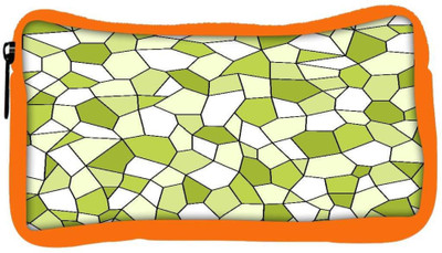 

Snoogg Eco Friendly Canvas Green Blocks Designer Student Pen Pencil Case Coin Purse Pouch Cosmetic Makeup Bag (ORANGE) Pouch(Multicolor)