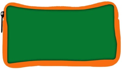 

Snoogg Eco Friendly Canvas Plain Green Designer Student Pen Pencil Case Coin Purse Pouch Cosmetic Makeup Bag (ORANGE) Pouch(Multicolor)