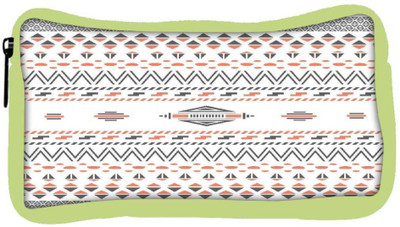 

Snoogg Eco Friendly Canvas Minimal Zoyd Aztec Student Pen Pencil Case Coin Purse Pouch Cosmetic Makeup Bag (GREEN) Pouch(Multicolor)