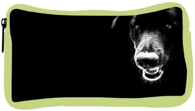 

Snoogg Eco Friendly Canvas Dog Designer Student Pen Pencil Case Coin Purse Pouch Cosmetic Makeup Bag (GREEN) Pouch(Multicolor)