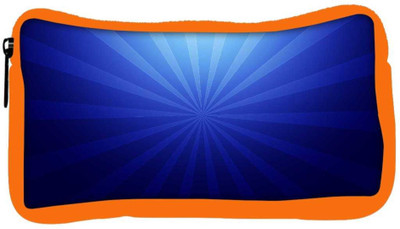 

Snoogg Eco Friendly Canvas Abstract Dark Blue Pattern Designer Student Pen Pencil Case Coin Purse Pouch Cosmetic Makeup Bag (ORANGE) Pouch(Multicolor)