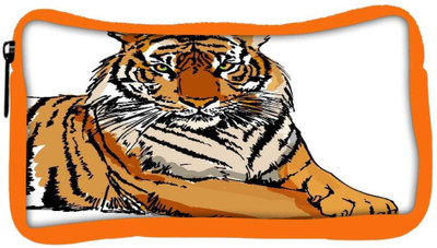 

Snoogg Eco Friendly Canvas Sketch Of White Tiger Vector Illustration Student Pen Pencil Case Coin Purse Pouch Cosmetic Makeup Bag (ORANGE) Pouch(Multicolor)