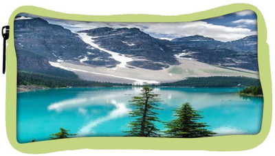 

Snoogg Eco Friendly Canvas Mountain And Lake Designer Student Pen Pencil Case Coin Purse Pouch Cosmetic Makeup Bag (GREEN) Pouch(Multicolor)