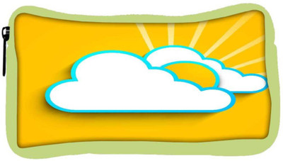 

Snoogg Eco Friendly Canvas Abstract Summer Background Student Pen Pencil Case Coin Purse Pouch Cosmetic Makeup Bag (GREEN) Pouch(Multicolor)