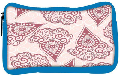 

Snoogg Eco Friendly Canvas Maroon Pattern Designer Student Pen Pencil Case Coin Purse Pouch Cosmetic Makeup Bag (BLUE) Pouch(Multicolor)