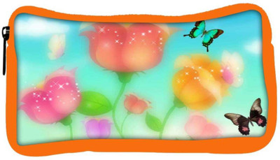 

Snoogg Eco Friendly Canvas Sparkling Roses And Butterflies 2700 Student Pen Pencil Case Coin Purse Pouch Cosmetic Makeup Bag (ORANGE) Pouch(Multicolor)