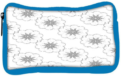 

Snoogg Eco Friendly Canvas Covering Chakra Designer Student Pen Pencil Case Coin Purse Pouch Cosmetic Makeup Bag (BLUE) Pouch(Multicolor)