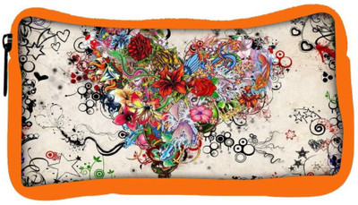 

Snoogg Eco Friendly Canvas Tatoo 2706 Student Pen Pencil Case Coin Purse Pouch Cosmetic Makeup Bag (ORANGE) Pouch(Multicolor)