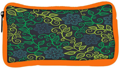

Snoogg Eco Friendly Canvas A Seamless Leaf Pattern Student Pen Pencil Case Coin Purse Pouch Cosmetic Makeup Bag (ORANGE) Pouch(Multicolor)