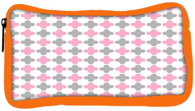 

Snoogg Eco Friendly Canvas Abstract Design White Pattern Designer Student Pen Pencil Case Coin Purse Pouch Cosmetic Makeup Bag (ORANGE) Pouch(Multicolor)