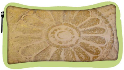 

Snoogg Eco Friendly Canvas Circle In Sand Designer Student Pen Pencil Case Coin Purse Pouch Cosmetic Makeup Bag (GREEN) Pouch(Multicolor)