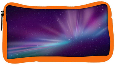 

Snoogg Eco Friendly Canvas Aurora Polar Lights Student Pen Pencil Case Coin Purse Pouch Cosmetic Makeup Bag (ORANGE) Pouch(Multicolor)