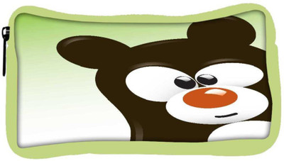 

Snoogg Eco Friendly Canvas Funny Cartoon Bear Student Pen Pencil Case Coin Purse Pouch Cosmetic Makeup Bag (GREEN) Pouch(Multicolor)