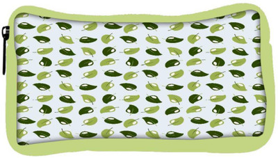 

Snoogg Eco Friendly Canvas Green Multiple Leaves Designer Student Pen Pencil Case Coin Purse Pouch Cosmetic Makeup Bag (GREEN) Pouch(Multicolor)