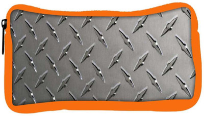 

Snoogg Eco Friendly Canvas Grey Steel Student Pen Pencil Case Coin Purse Pouch Cosmetic Makeup Bag (ORANGE) Pouch(Multicolor)