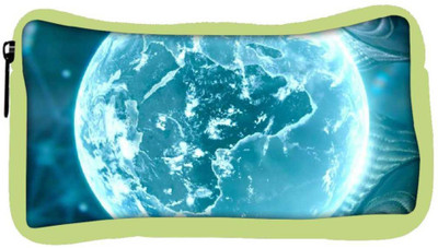 

Snoogg Eco Friendly Canvas Neon Earth Student Pen Pencil Case Coin Purse Pouch Cosmetic Makeup Bag (GREEN) Pouch(Multicolor)