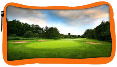 

Snoogg Eco Friendly Canvas Big Golf Court Designer Student Pen Pencil Case Coin Purse Pouch Cosmetic Makeup Bag (ORANGE) Pouch(Multicolor)