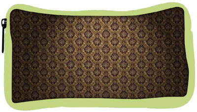 

Snoogg Eco Friendly Canvas Gold And Black Pattern Designer Student Pen Pencil Case Coin Purse Pouch Cosmetic Makeup Bag (GREEN) Pouch(Multicolor)