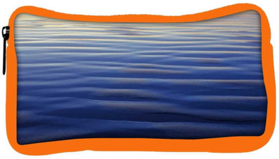 

Snoogg Eco Friendly Canvas Beach Surface Texture Student Pen Pencil Case Coin Purse Pouch Cosmetic Makeup Bag (ORANGE) Pouch(Multicolor)