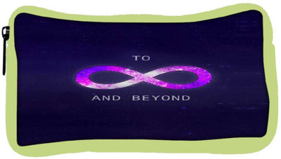 

Snoogg Eco Friendly Canvas To Infinity And Beyond Student Pen Pencil Case Coin Purse Pouch Cosmetic Makeup Bag (GREEN) Pouch(Multicolor)