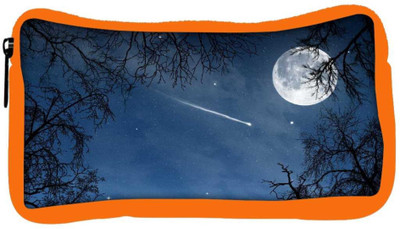 

Snoogg Eco Friendly Canvas Falling Stars Designer Student Pen Pencil Case Coin Purse Pouch Cosmetic Makeup Bag (ORANGE) Pouch(Multicolor)