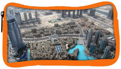 

Snoogg Eco Friendly Canvas Lake In Dubai Designer Student Pen Pencil Case Coin Purse Pouch Cosmetic Makeup Bag (ORANGE) Pouch(Multicolor)