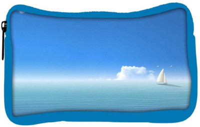 

Snoogg Eco Friendly Canvas White Small Boat Designer Student Pen Pencil Case Coin Purse Pouch Cosmetic Makeup Bag (BLUE) Pouch(Multicolor)