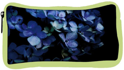 

Snoogg Eco Friendly Canvas Blue Petal Flower Designer Student Pen Pencil Case Coin Purse Pouch Cosmetic Makeup Bag (GREEN) Pouch(Multicolor)