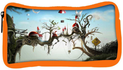

Snoogg Eco Friendly Canvas Red Roof Small Houses Designer Student Pen Pencil Case Coin Purse Pouch Cosmetic Makeup Bag (ORANGE) Pouch(Multicolor)