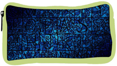 

Snoogg Eco Friendly Canvas Abstract Blue Patterned Designer Student Pen Pencil Case Coin Purse Pouch Cosmetic Makeup Bag (GREEN) Pouch(Multicolor)