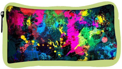 

Snoogg Eco Friendly Canvas Splash Paints Student Pen Pencil Case Coin Purse Pouch Cosmetic Makeup Bag (GREEN) Pouch(Multicolor)
