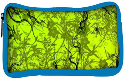 

Snoogg Eco Friendly Canvas Green Pattern Design Designer Student Pen Pencil Case Coin Purse Pouch Cosmetic Makeup Bag (BLUE) Pouch(Multicolor)