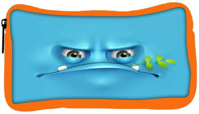

Snoogg Eco Friendly Canvas Grumpy Ghost 2639 Student Pen Pencil Case Coin Purse Pouch Cosmetic Makeup Bag (ORANGE) Pouch(Multicolor)