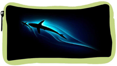 

Snoogg Eco Friendly Canvas Neon Shark In Sea Designer Student Pen Pencil Case Coin Purse Pouch Cosmetic Makeup Bag (GREEN) Pouch(Multicolor)